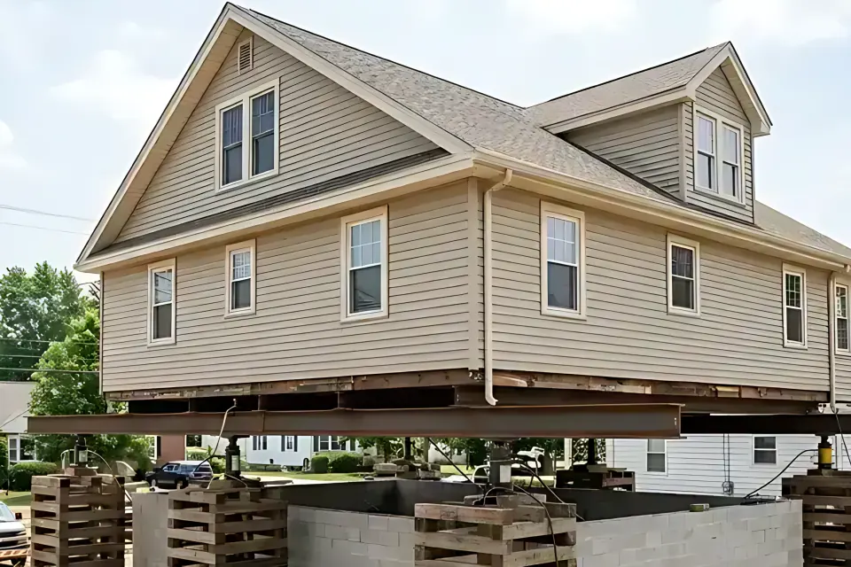 Step 1: Measure ground-floor footprint rather than total two-story living area.
